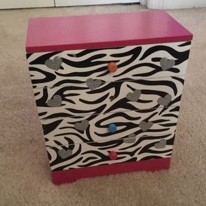 Zebra Print Girls Jewelry Box 💕